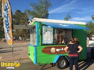 Preowned 8' x 14.5'  Shaved Ice Concession Trailer / Turnkey Business