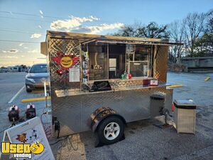 2007- 6' x 10' Cart Concepts All Stainless Self-Contained Hot Dog Concession Trailer
