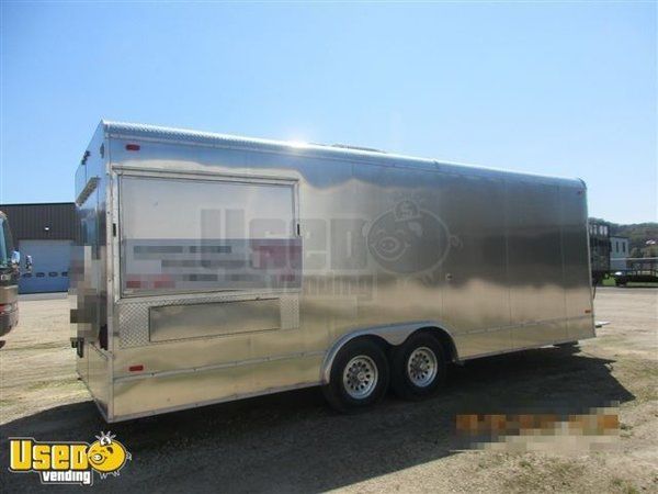 8' x 27' Food Concession Trailer Mobile Kitchen