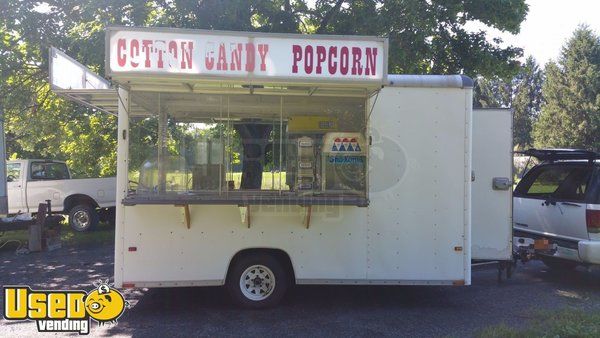 7' x 12' Shaved Ice / Food Concession Trailer