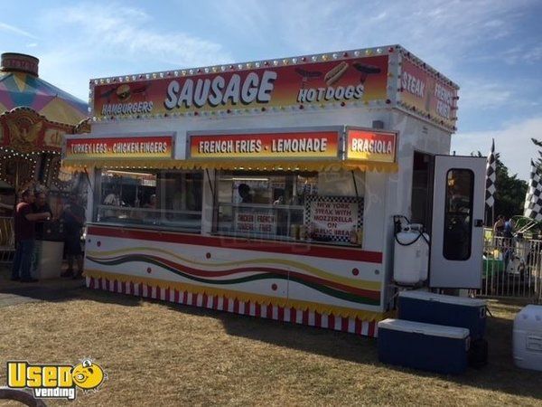 2015 - 8' x 18' Rapsure Custom Food Concession Trailer