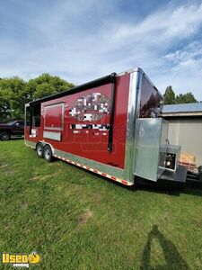 2018 8.5' x 24' Barbecue Food Trailer | Food Concession Trailer