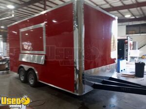 NEW - 2023 8.5' x 16' Spartan Cargo Kitchen Food Concession Trailer