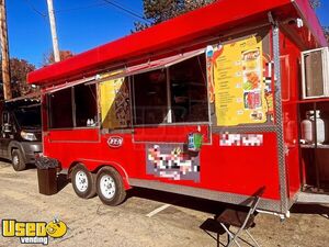 Like-New - 2018 8' x 18' Kitchen Food Concession Trailer with Pro-Fire Suppression