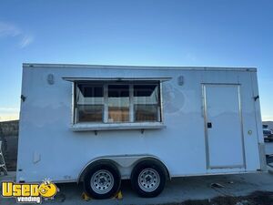 2022 8' x 16' Food Kitchen Concession Trailer with Pro Fire System