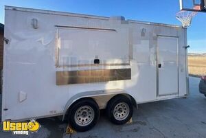 2022 8' x 16' Food Kitchen Concession Trailer with Pro Fire System