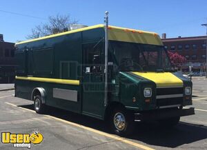 Fully-Equipped 2002 Ford 25' Step Van Kitchen Food Truck with Pro-Fire