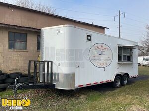 Like New 2017 - 8.5' x 20' Mobile Kitchen Food Unit / Concession Trailer