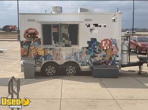 2019 - 8.5' x 14'  Mobile Kitchen Food Concession Trailer with Pro-Fire System