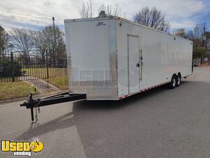 New - 2022 8.5' x 30' Kitchen Food Trailer | Concession Trailer