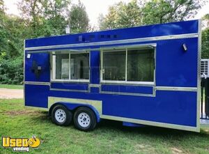 New Never Used 2022 - 8' x 18' Kitchen Food Concession Trailer