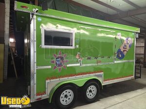2023 7' x 14' Kitchen Food Concession Trailer Mobile Food Unit