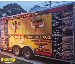 2022 Kitchen Food Concession Trailer with Pro Fire System