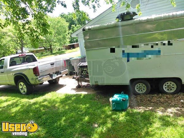 Ready for Service Portable Kitchen Unit / Used Food Concession Trailer