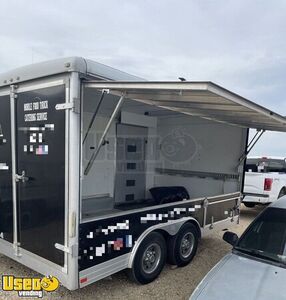 2013 Wells Cargo Maxey 7' x 14' Empty Concession Trailer / Mobile Vending Unit