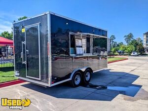 Slightly Used 2022 - 8.5' x 16' Mobile Vending Unit - Concession Trailer