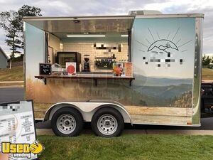 Like New 2022 - Spartan 7' x 12' Coffee Concession Trailer