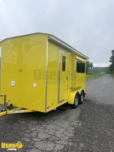 NEW - 2024 6' x 14' SnoPro Shaved Ice Trailer | Snoball Trailer