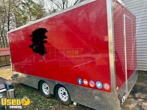 NEW. 2023 7' x 16' Kitchen Food Concession Trailer with Bathroom