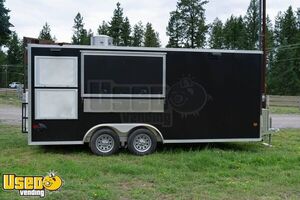 2023 Fully Operational 18' Kitchen Food Trailer Mobile Concession Food Trailer
