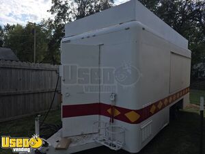 7.6' x 16' Waymatic Mobile Concession Trailer Used Mobile Vending Unit