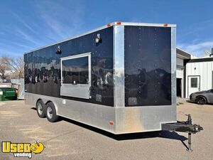 2017  28' Kitchen Food Concession Trailer with Pro Fire System + Bathroom