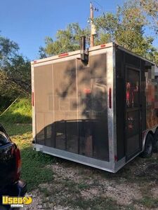 2017 Mobile Barbecue Food Concession Kitchen Trailer with Screened Porch