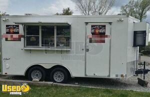 2021 Pace American 8.5' x 18' Kitchen Food Concession Trailer