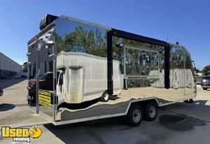 Eye-Catching -2025 Kitchen Food Concession Trailer with Pro Fire System