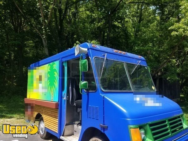 Chevy Shaved Ice Concession Trailer