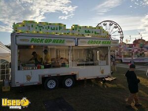 8' x 18' Turnkey Food Concession Trailer