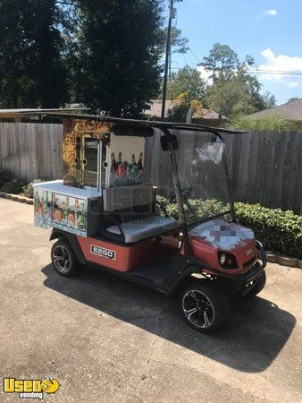 2014 EZ Go Beverage Cart / Used Mobile Drinks Truck