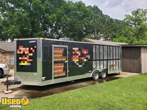 2017 8.5' x 27' Freedom Concession Trailer with Exterior Screened Porch