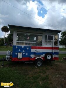 Compact Mobile Food Unit / Hot Dog & Concessions Trailer