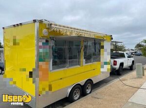 2021 7' x 16' Shaved Ice Concession Trailer / Mobile Snowball Vending Unit