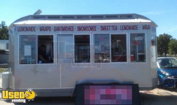 2012 - 19' Diner Style Concession Trailer
