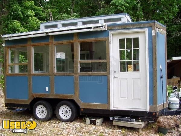 7' x 18' Food Concession Trailer