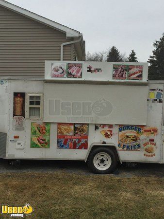 7' x 14' Food Concession Trailer