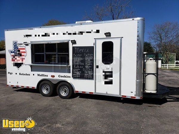 2019 - 8' x 20' Used Bakery Concession Trailer