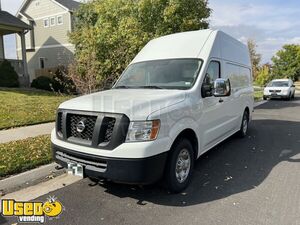 Lightly Used 2018 20' Nissan NV2500 SV V8 Cargo Van Food Truck