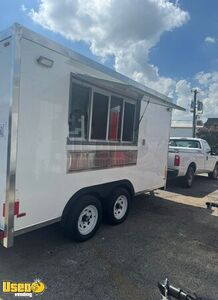 Fully Loaded - 2024 8' x 16' Kitchen Food Concession Trailer with Pro-Fire