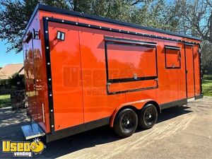 Like New - 2024 8' x 18' Kitchen Food Concession Trailer with Fire Suppression System