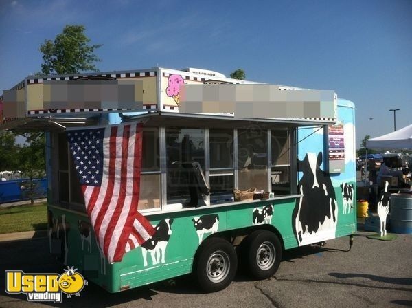 8' x 16' Food Concession Trailer