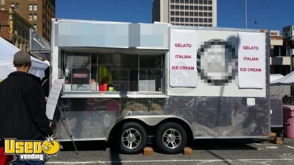 8.5' x 16' Food Concession Trailer