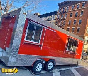 Lightly Used Mobile Kitchen Street Food Vending Concession Trailer