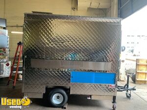 2019 Compact Mobile Kitchen Food Vending 8' Concession Trailer