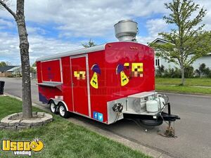 8' x 16' Food Kitchen Concession Trailer Great Condition & Business Ready w/ Fire Suppression