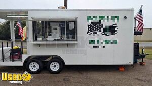 2021 26' Kitchen Food Concession Trailer Mobile Vending Unit w/ Porch