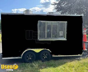 Well Equipped - 2023 8.5' x 16' Kitchen Food Trailer with Fire Suppression System