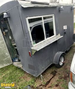 2014 - Compact 6' x 12' Food Concession Trailer with Pro-Fire System